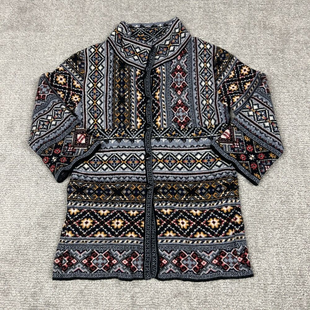 Aldo Martins Cardigan Sweater Womens XS Wool Alpaca Anthropologie Button Jacket
